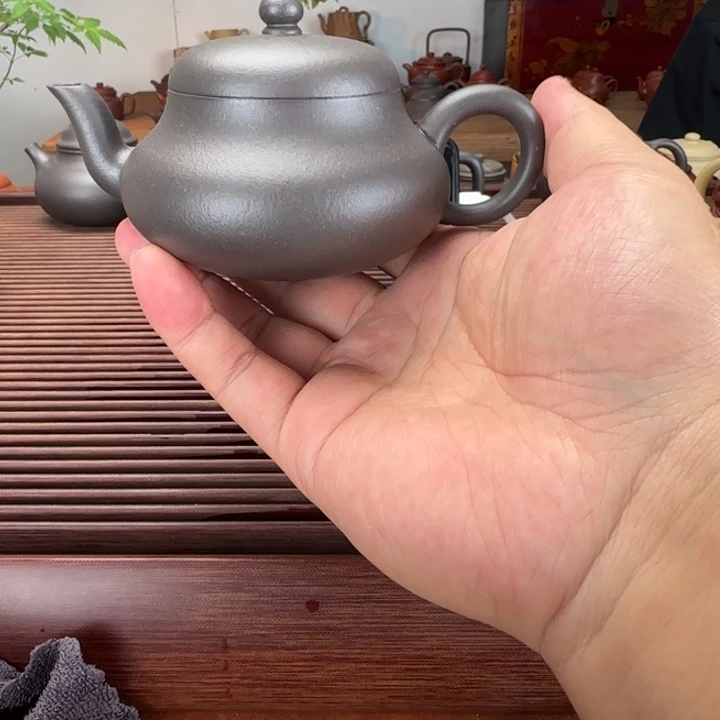 画***砂茶壶紫砂天青150cc