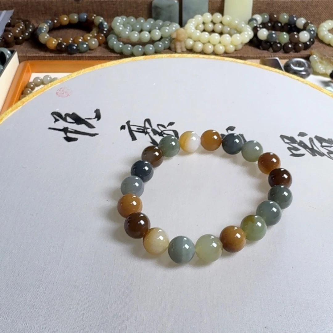 薇***手链未镶嵌和田玉