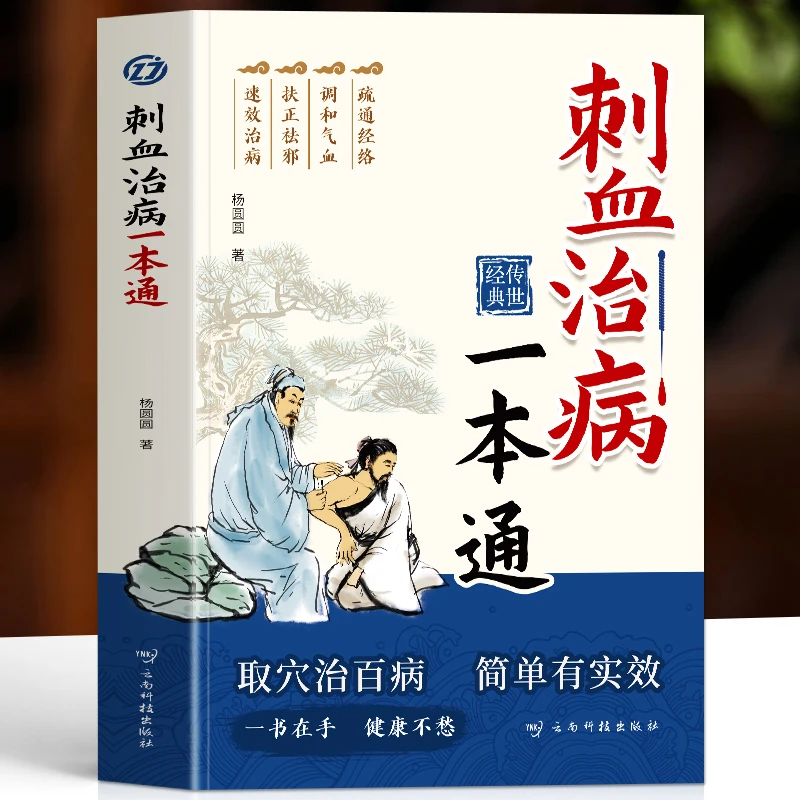 刺血治病一本通 取穴治百病简单有实效 中医刺络放血疗法