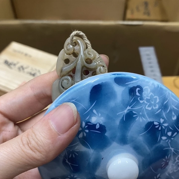 瓷片中古工艺品一件