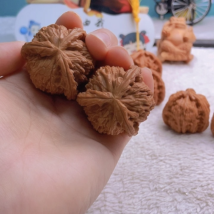 把件文玩核桃商三棱