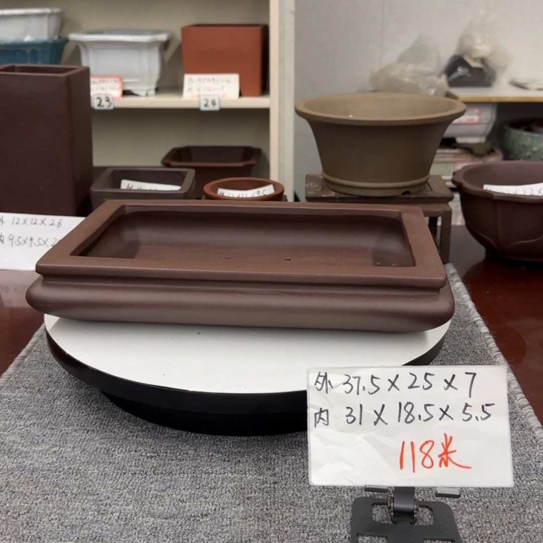 盆友居紫砂花盆直播间