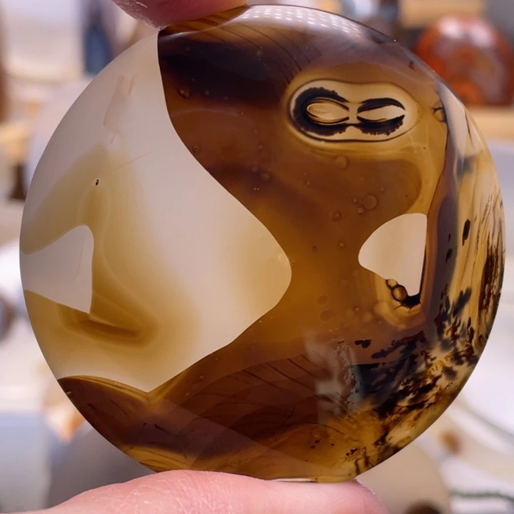 玛瑙/玉髓未镶嵌吊坠(不含链)