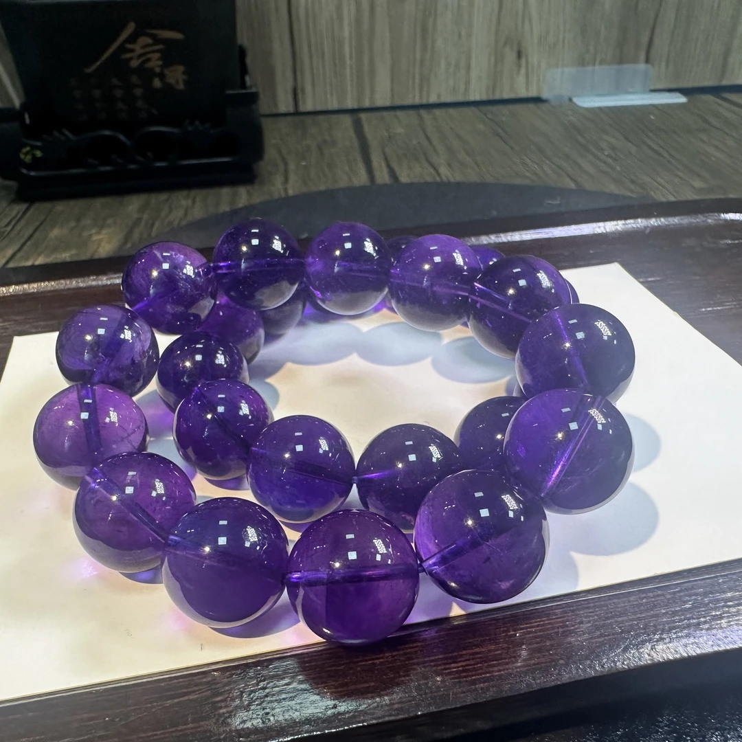 【小院甄选】紫水晶单圈手链约16mm 多样性发一件 2609EXY