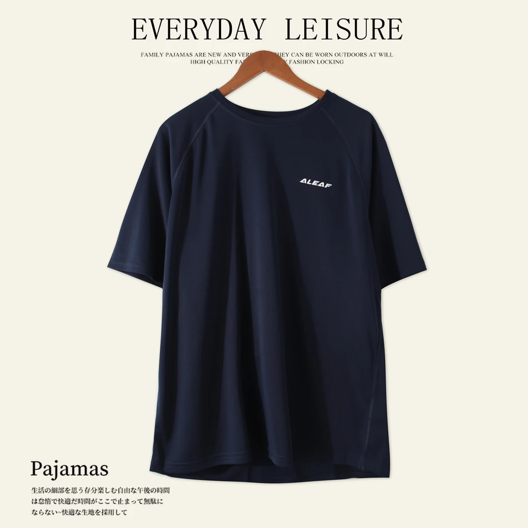 春夏季男士圆领骑行短袖T恤宽松显瘦上衣01248舒适透气