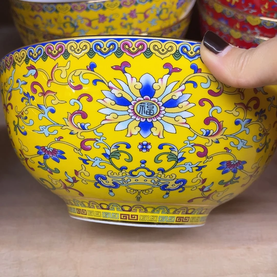 珐琅8寸1个………………