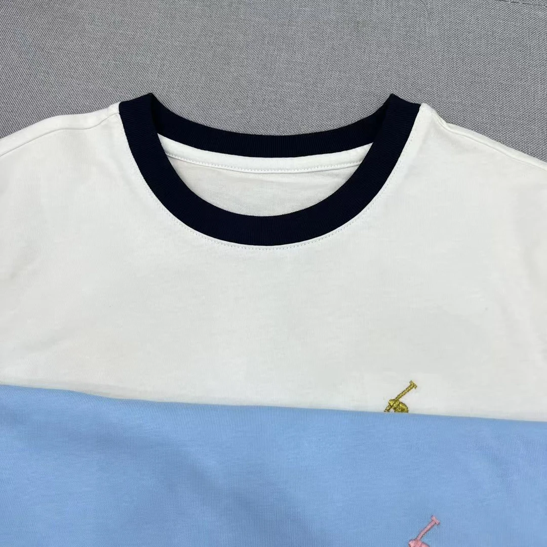 【大瑶家】2024新款百搭时尚T恤简约显瘦短袖上衣YMT3212