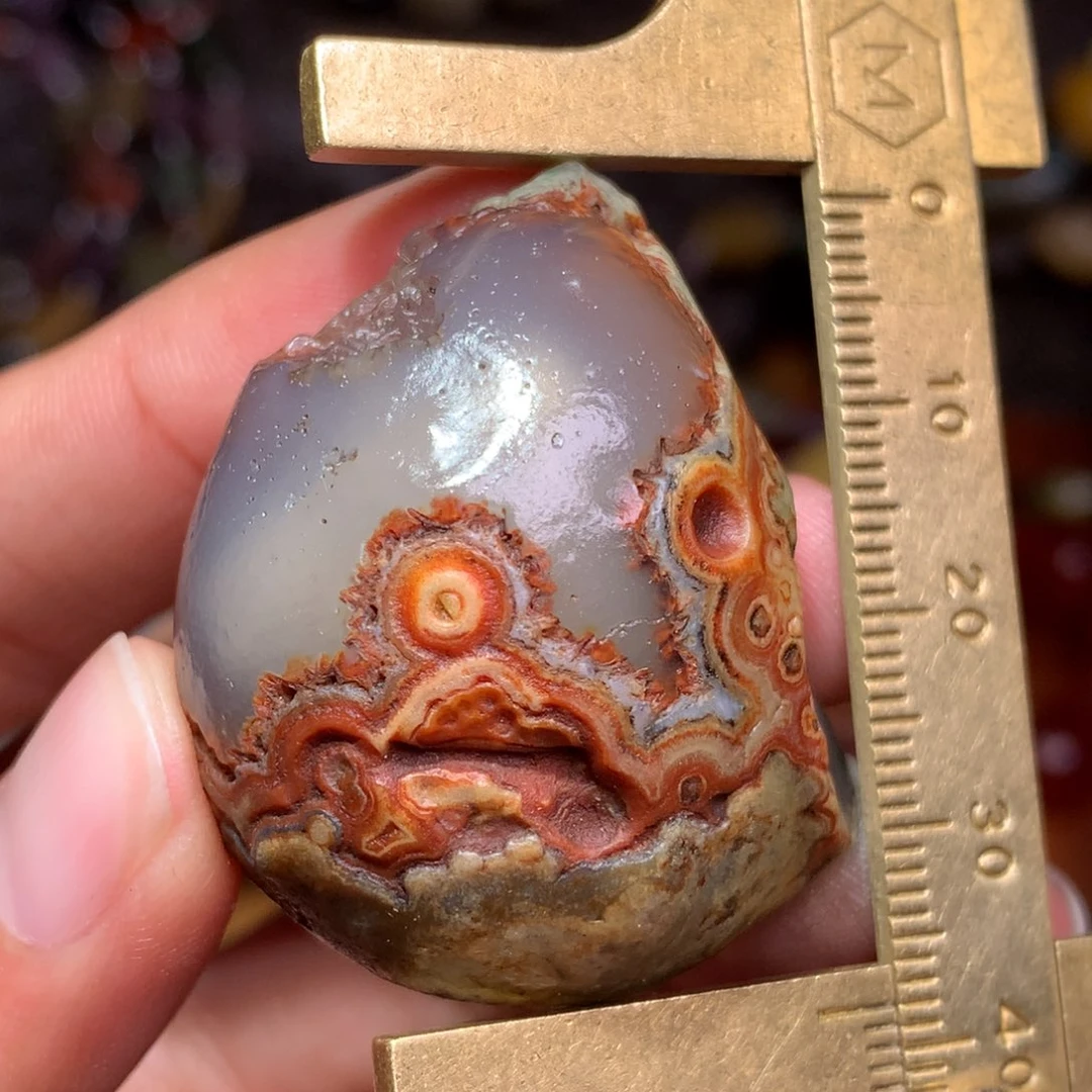 未镶嵌玛瑙/玉髓珠宝半成品