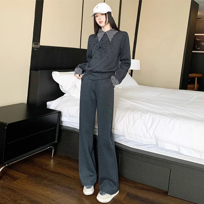 欧货爆款运动套装女春秋2025新款时尚高级感小香风漂亮卫衣两件套