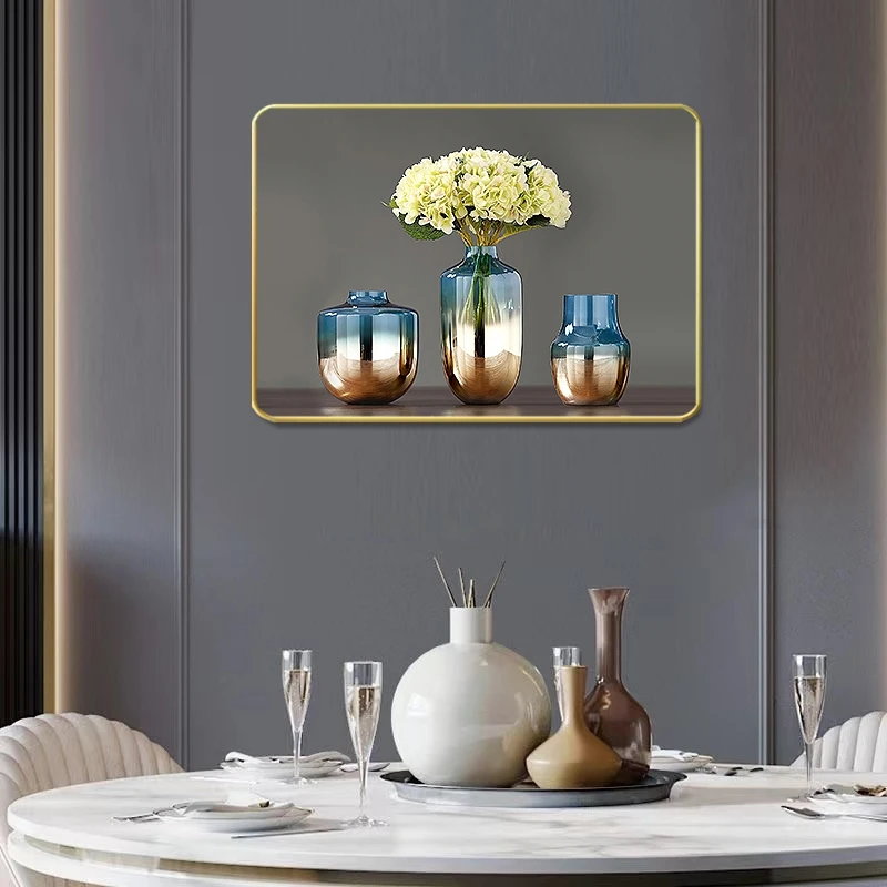 C56餐厅简约款单幅装饰画卧室床头背景墙玄关现代高端款挂画壁画