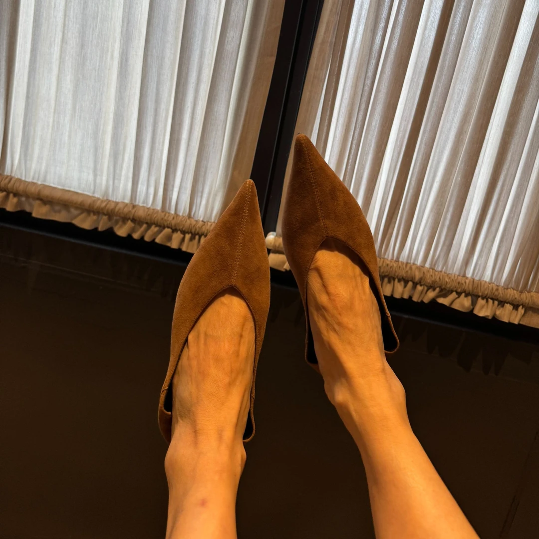 COCOLINDA | 老钱欧美风一脚蹬尖头鞋X2707