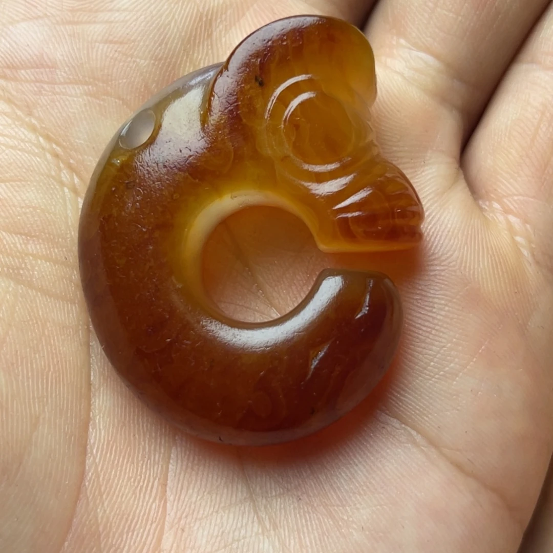 颂***毂玛瑙/玉髓未镶嵌颈饰