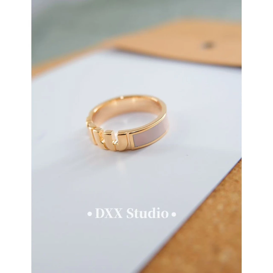 铜合金锆石戒指 小众原创设计日韩气质轻奢ins戒指45243