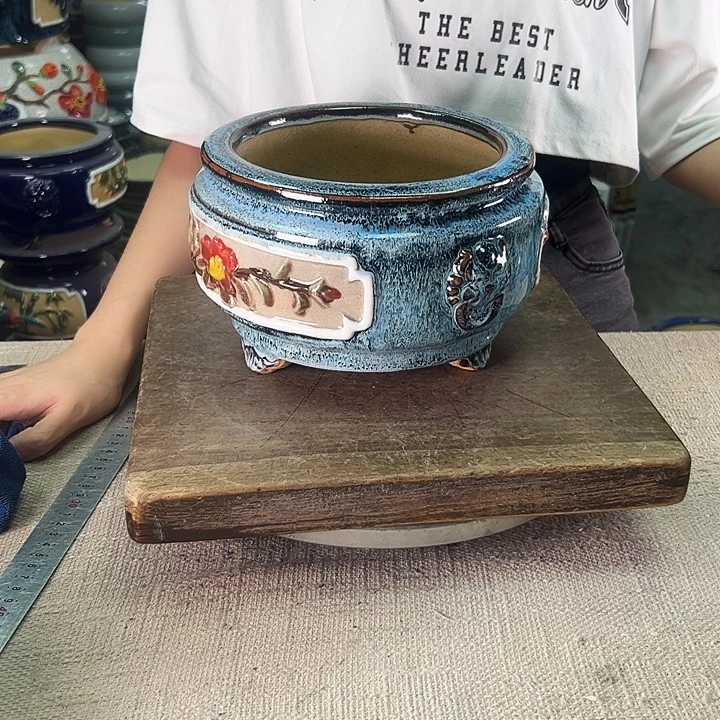 泳坤堂石湾盆陶瓷