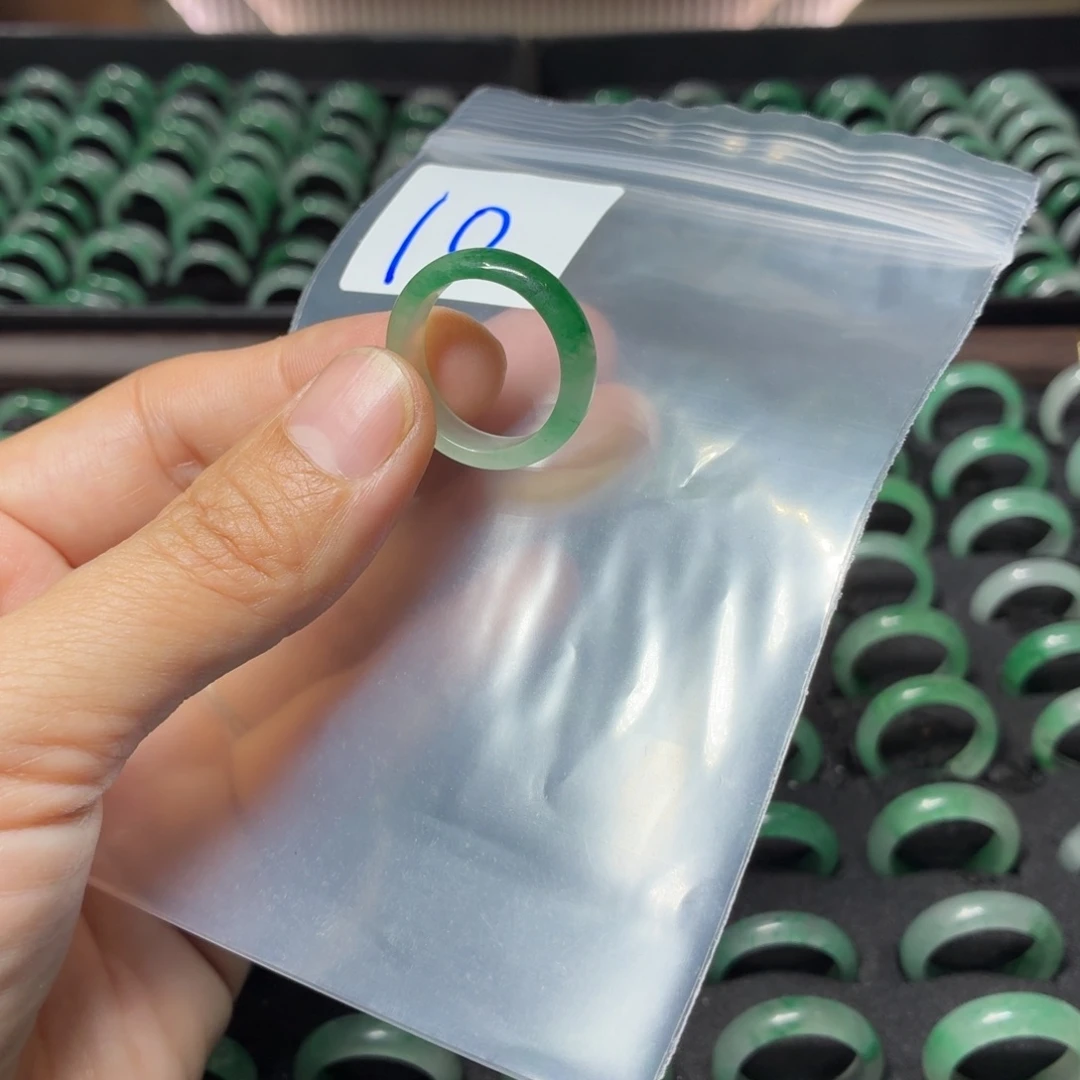 石英质玉未镶嵌港码18号戒指-10