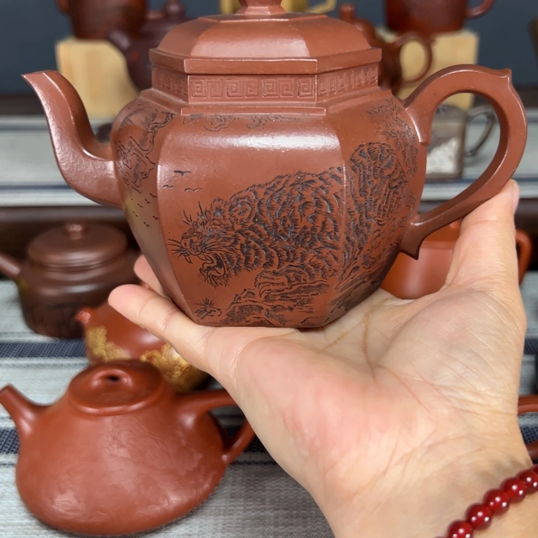 茶壶紫砂老*六方宫灯