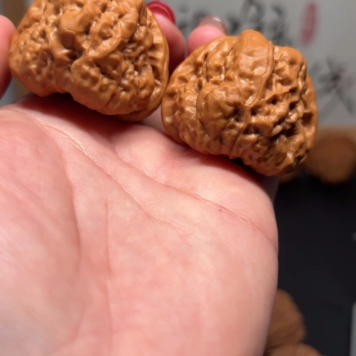 心***念文玩核桃把件43 蛤蟆头