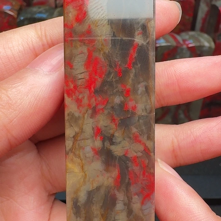 昌化石印石精品昌化鸡血石