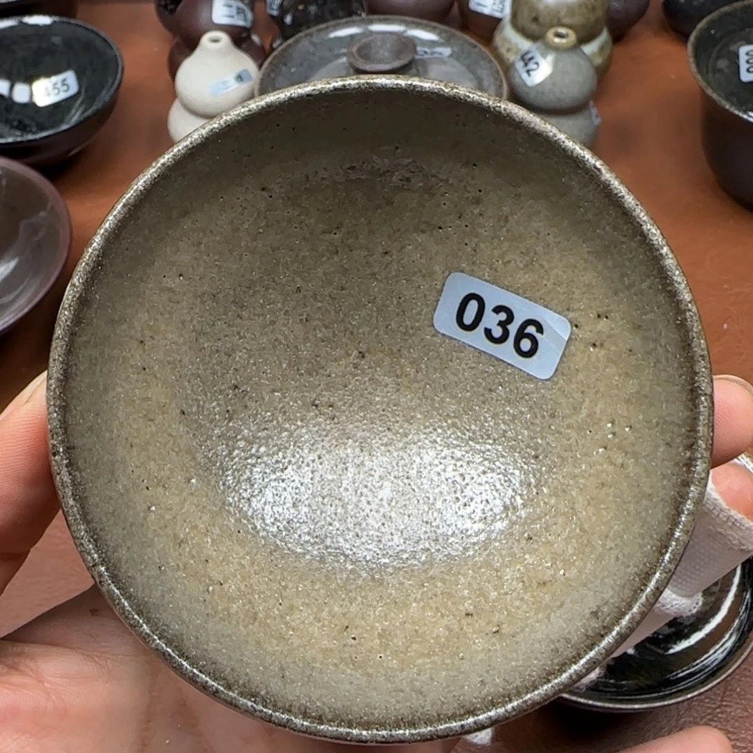 茶盏龙窑柴烧原矿原釉（微瑕）036