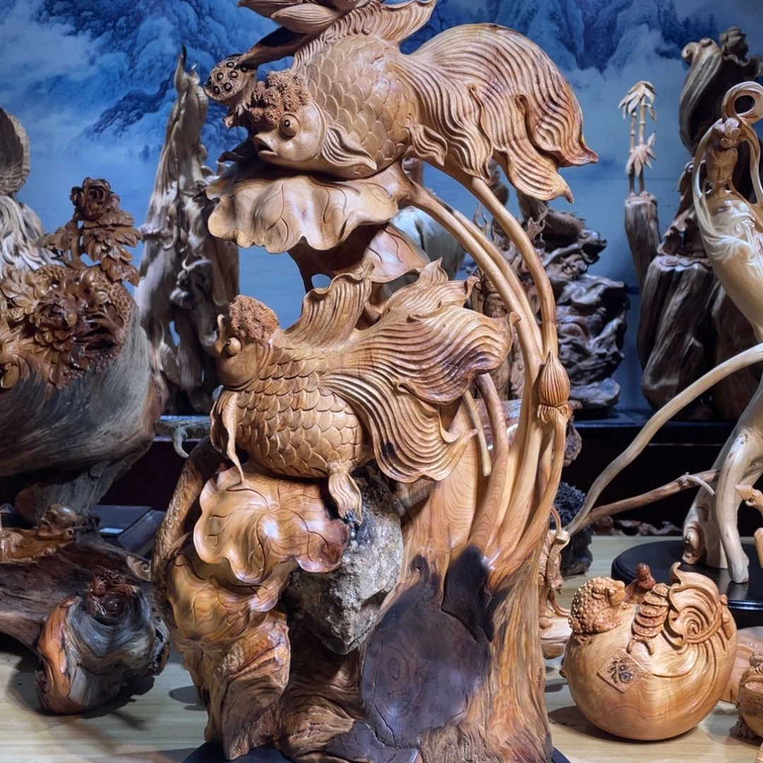 柏木太行崖柏工艺品