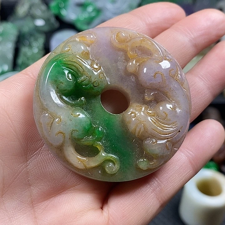 吊坠紫金钵盂菩提