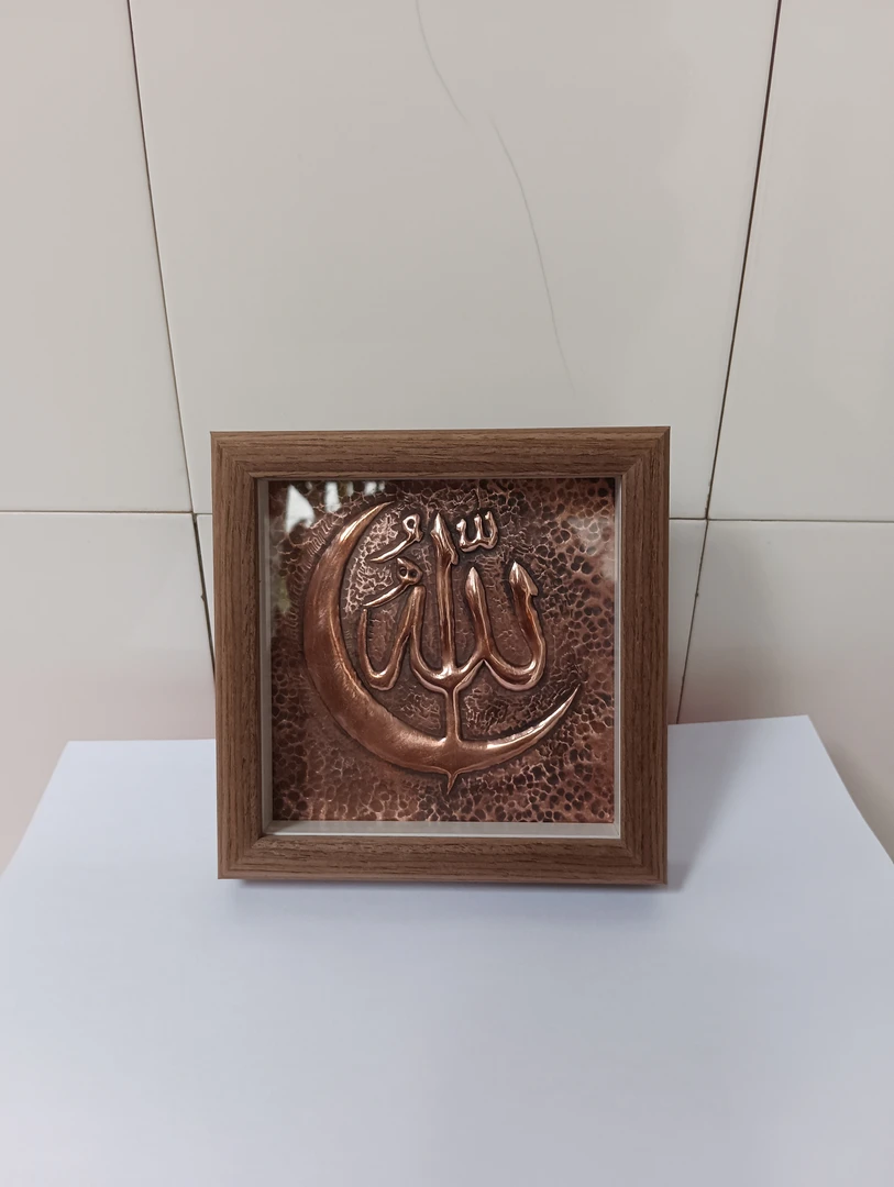 回民族传统手工紫铜小摆件