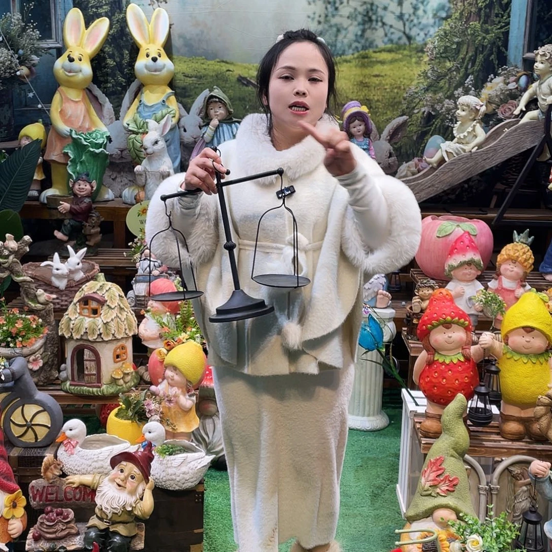 摆件花园摆件红红火火