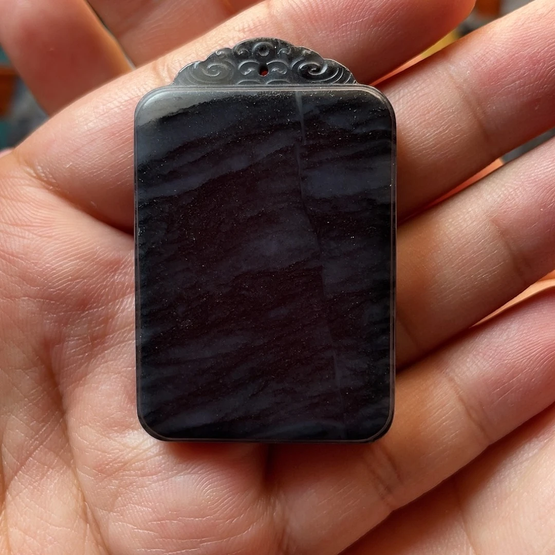 和田玉未镶嵌吊坠(不含链)