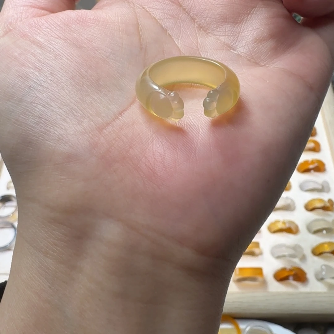 未镶嵌戒指玛瑙/玉髓680港15