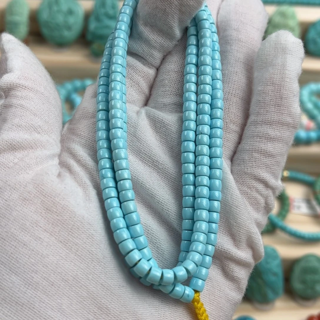 未镶嵌绿松石尺寸4.4mm