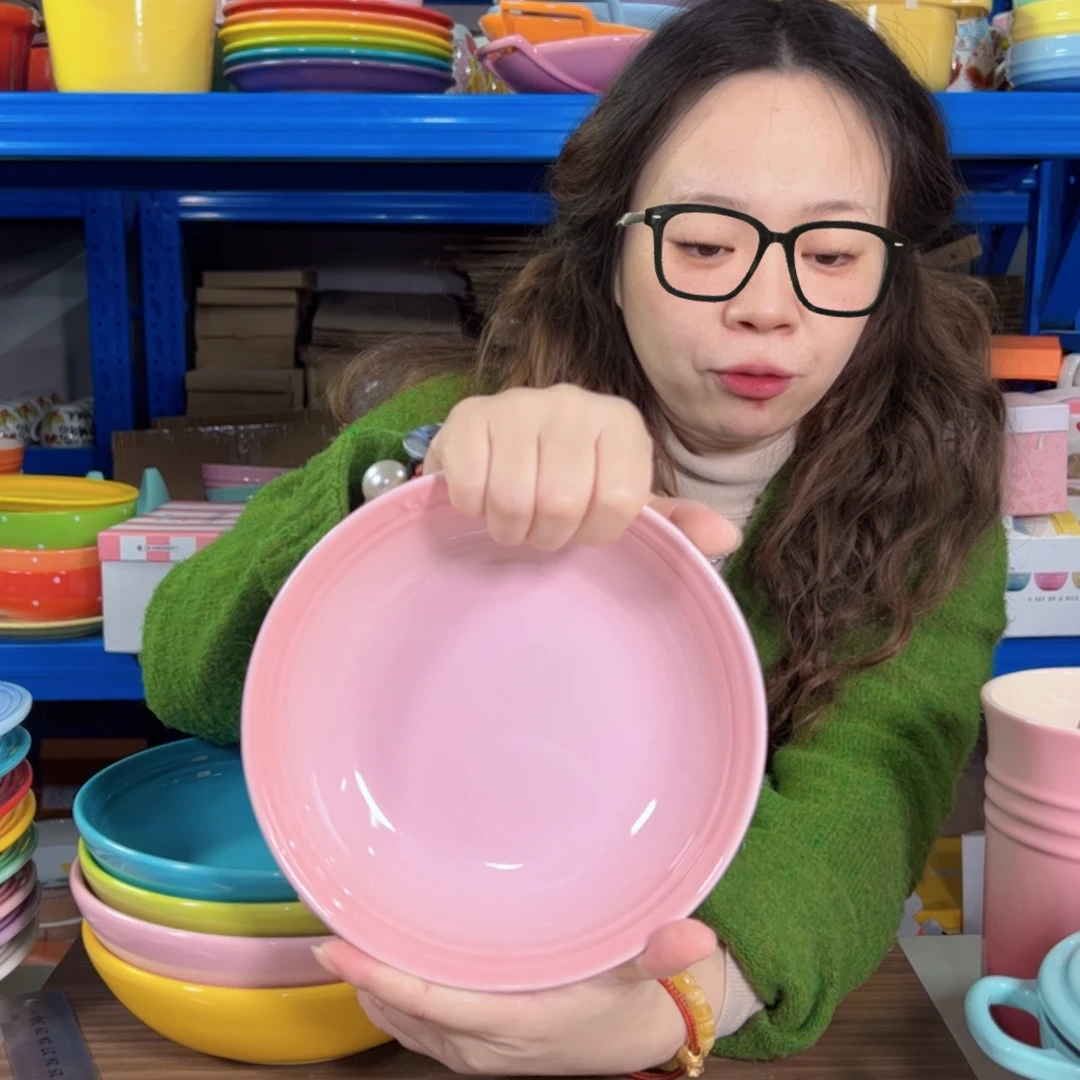 陶瓷贝壳粉燕麦碗