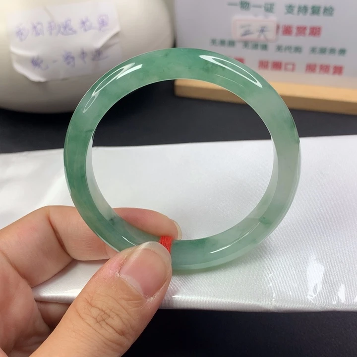 未镶嵌手镯翡翠5455