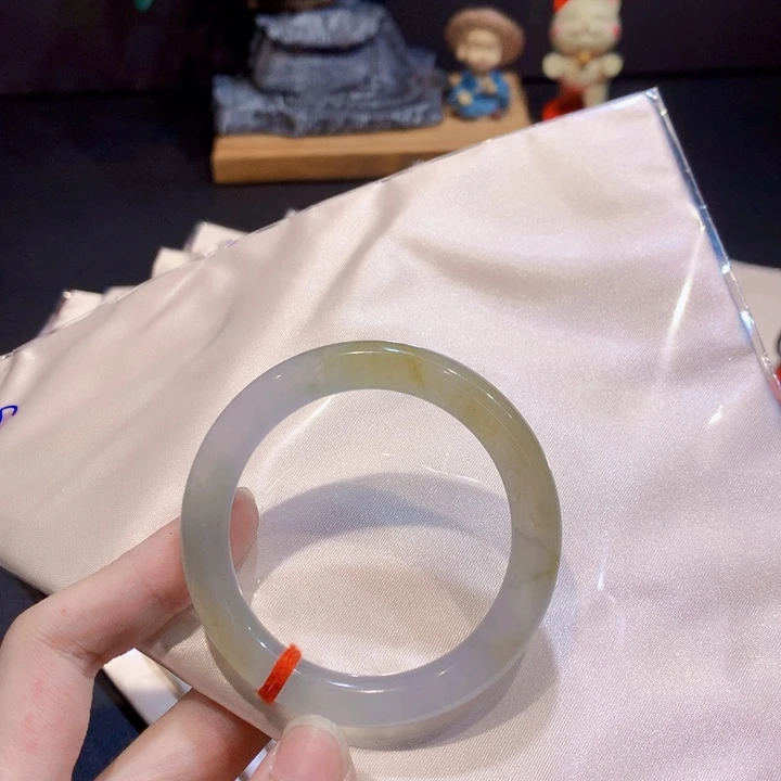 翡翠未镶嵌手镯翡翠手镯50圈口