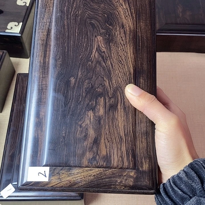 木天*紫光檀机关盒