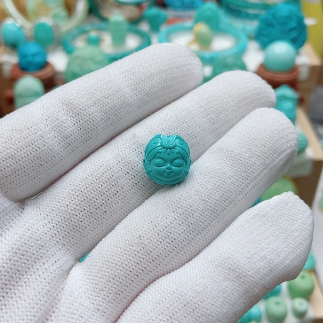 绿松石未镶嵌扎基拉姆