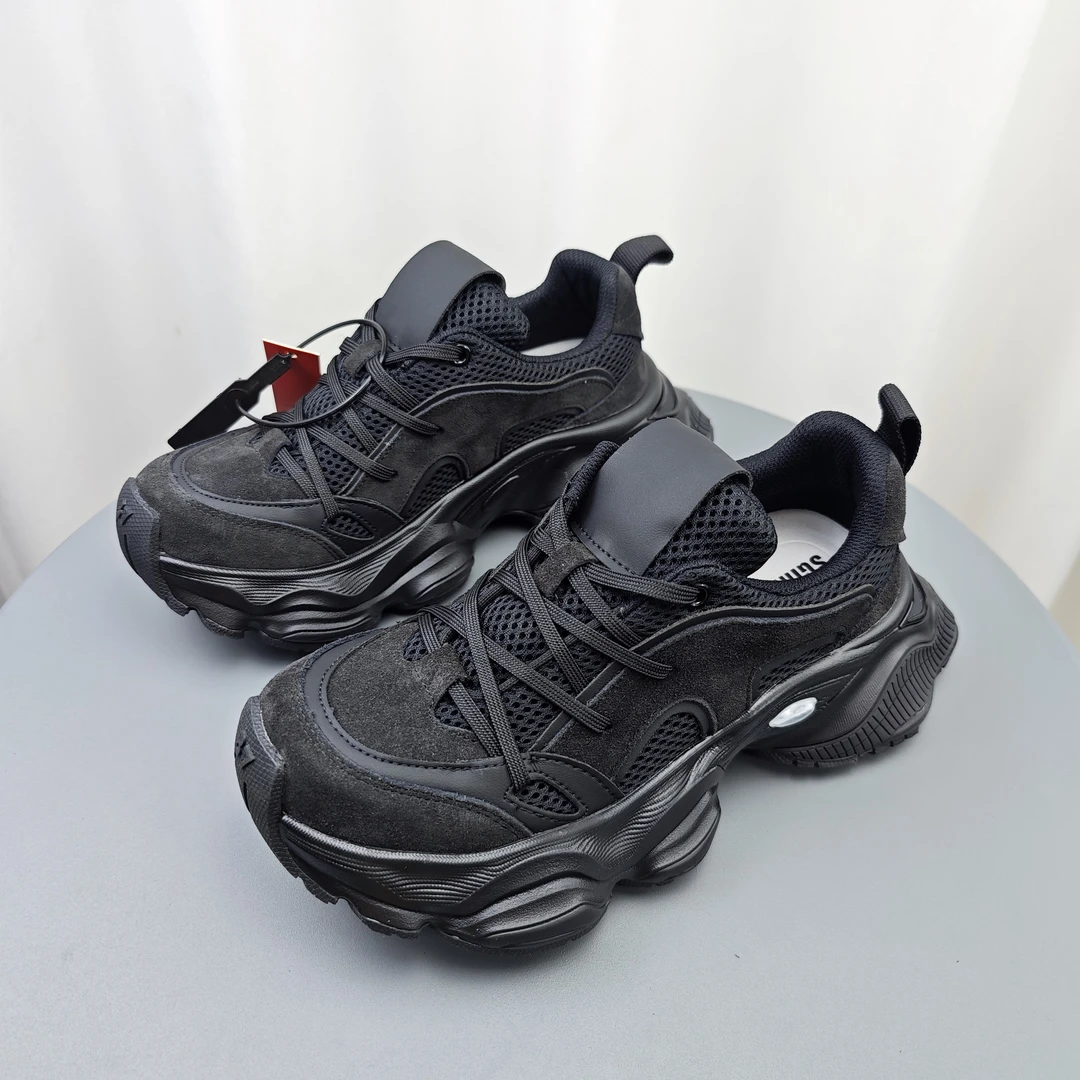 SGIRL TWTW复古户外登山休闲老爹鞋女2025舒适百搭厚底运动登山鞋