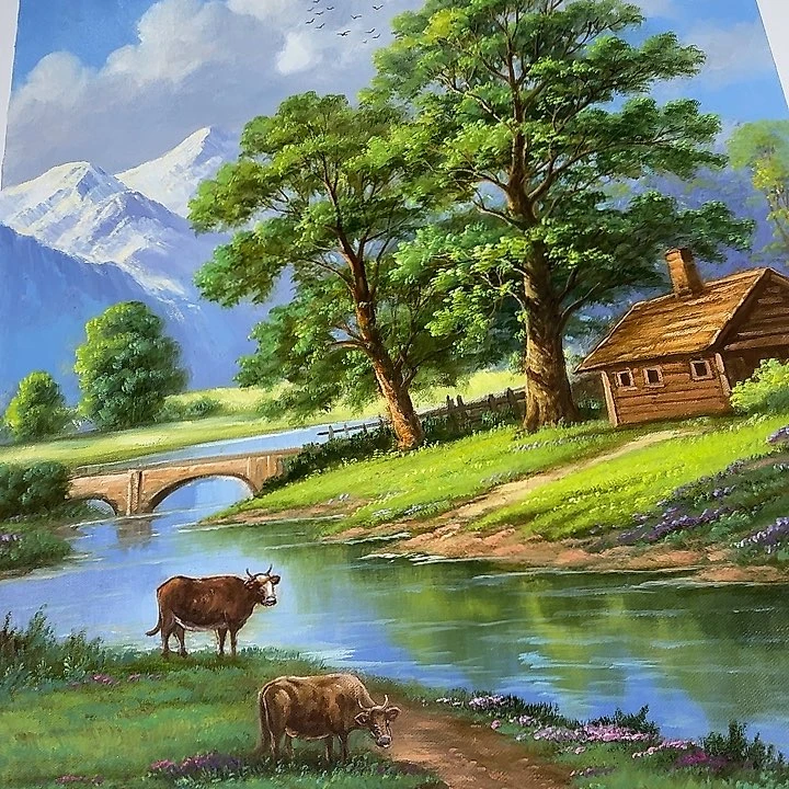 油画好仔仔细细嘻嘻