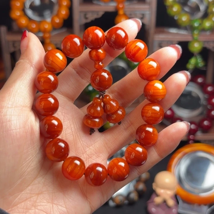 琥珀木1.3玉化老料琥珀款