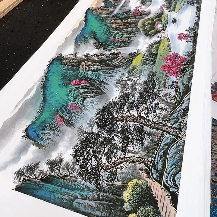 国画书画描金拓染金石传拓手写