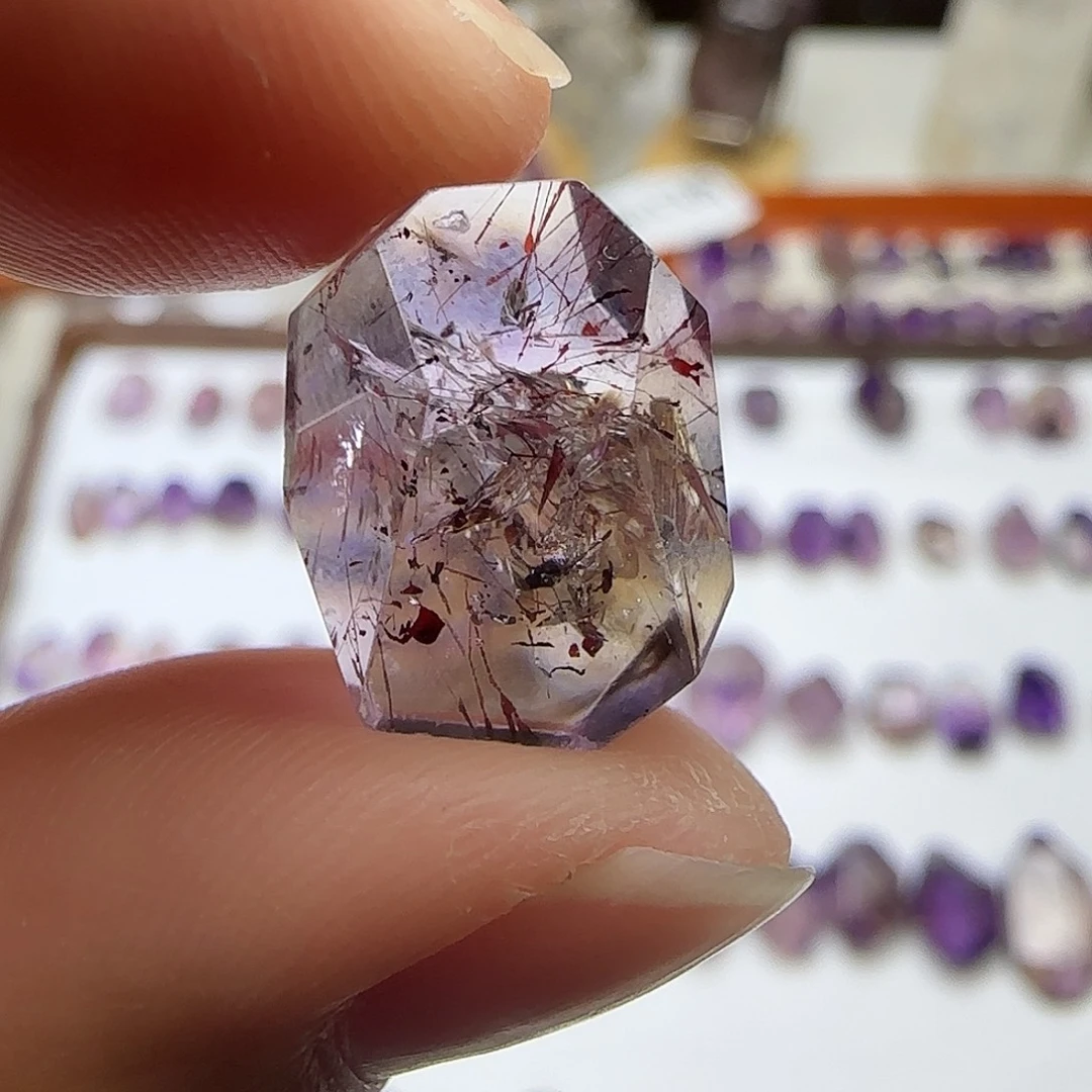 未镶嵌珠宝半成品水晶超七随形