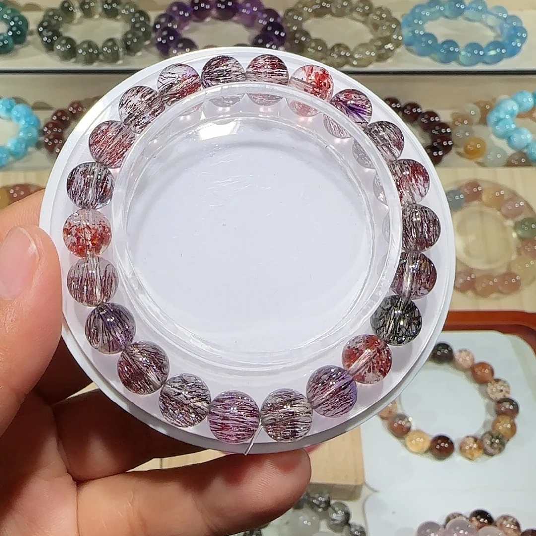 水晶手链未镶嵌超七手链