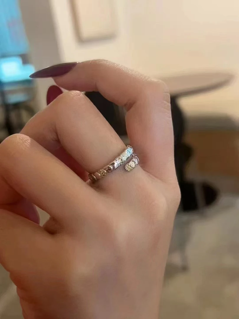 EKK戒【银色】元气潮流时尚百搭戒 星