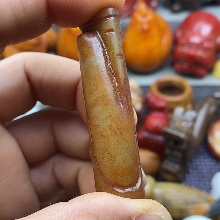 未镶嵌蛇纹石玉颈饰