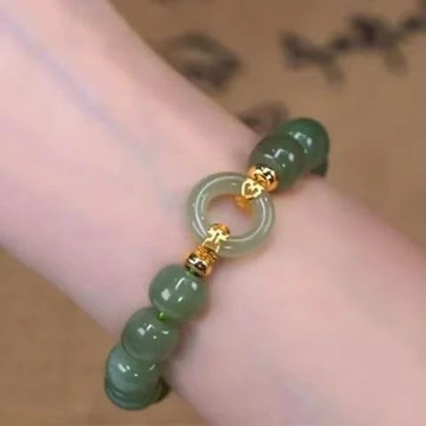 精致闺蜜气质简约 平安优雅手链复古女款手饰2025轻奢妈妈手串生