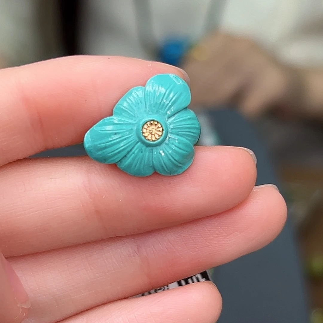 绿松石珠宝奇石未镶嵌