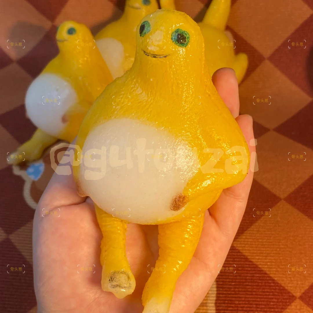 奶龙解压（依旧香肠派对）纯手工奶味捏捏乐解压玩具送礼物小心机