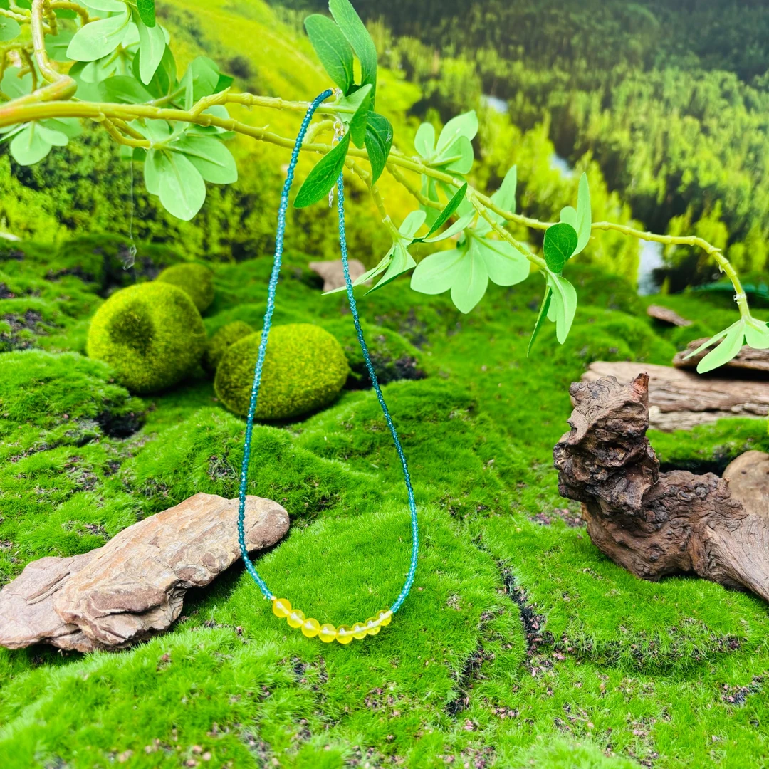 【奶爸珠宝】772 蜜蜡设计款项链多样性发其一