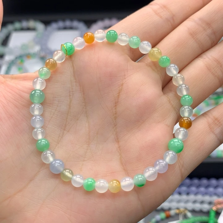 毛衣链未镶嵌翡翠卡4.8