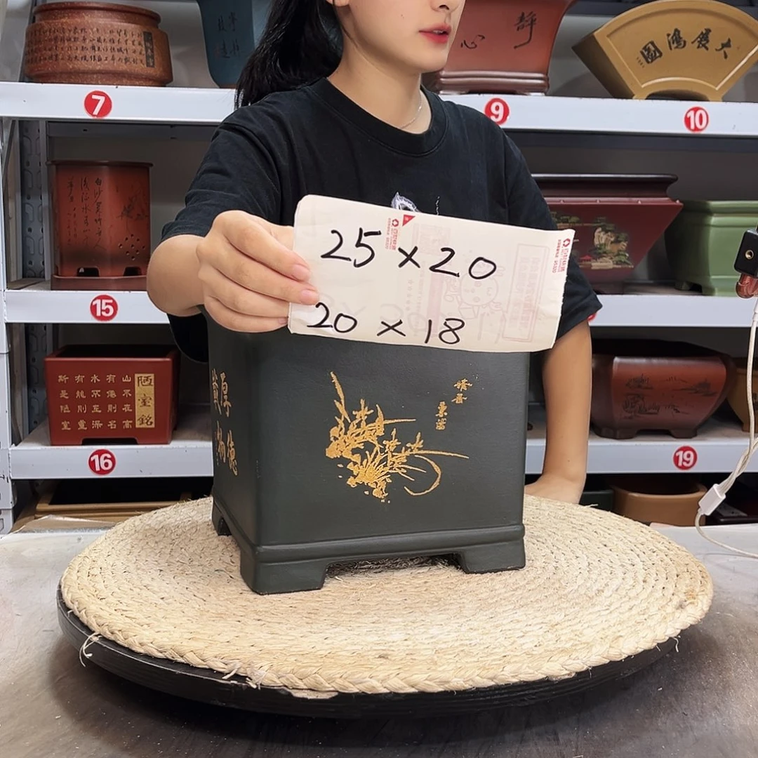 紫砂花盆紫砂花盆