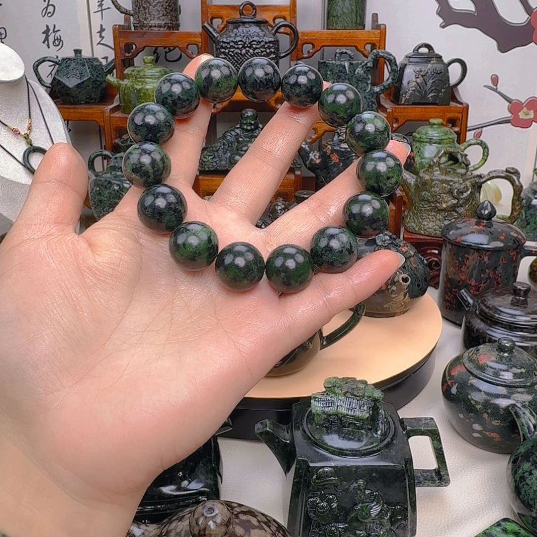 景***田蛇纹石玉未镶嵌摆件